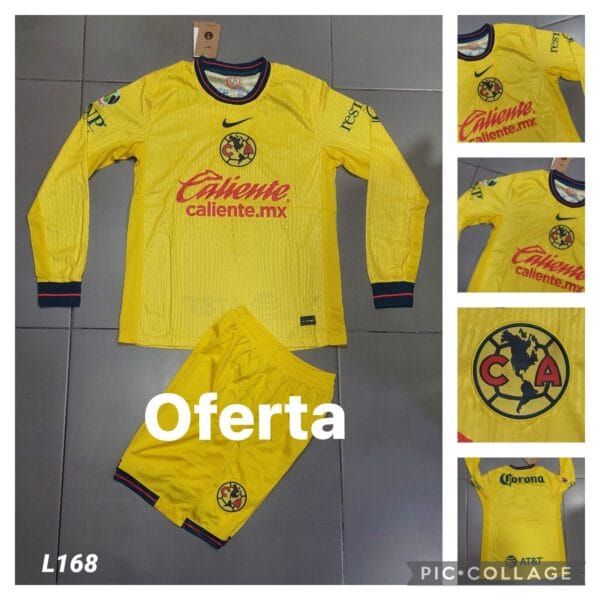 Uniforme Manga Larga América Adidas