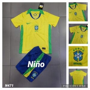 Uniforme Niño Brasil