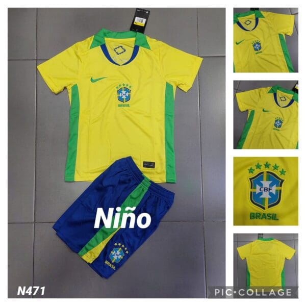 Uniforme Niño Brasil